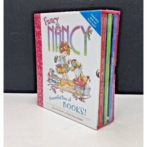 Jane O'Connor-Fancy Nancy Bountiful Box Of Books-6 Hardcovered Books-Brand New!